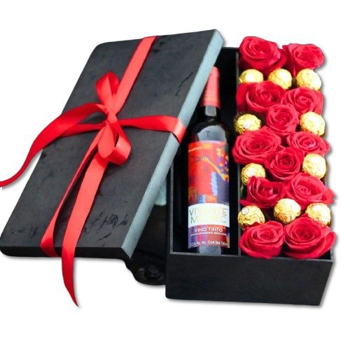 Rosas con Vino