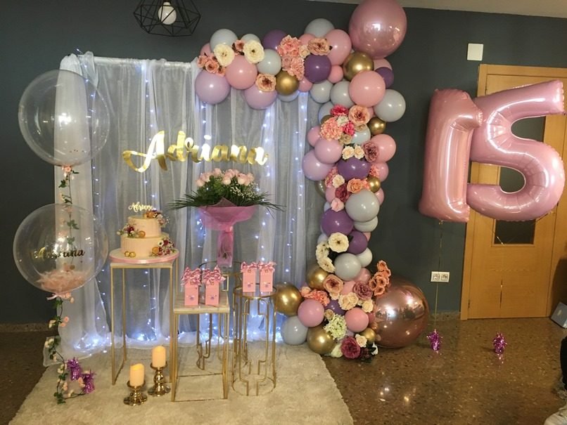 Decoración de 15s